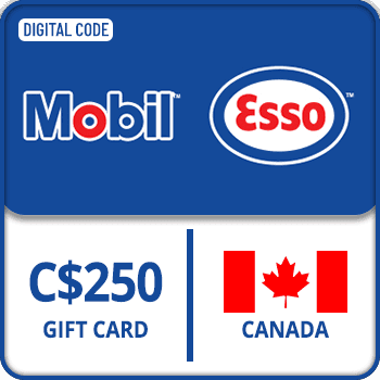 Esso & Mobil Gift Card CANADA 250 CAD