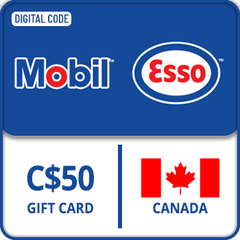 Esso & Mobil Gift Card CANADA 50 CAD