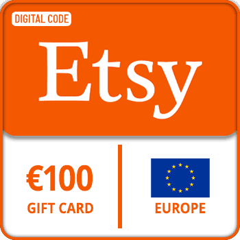Etsy Gift Card EUROPE 100 EUR