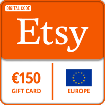 Etsy Gift Card EUROPE 150 EUR