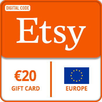 Etsy Gift Card EUROPE 20 EUR