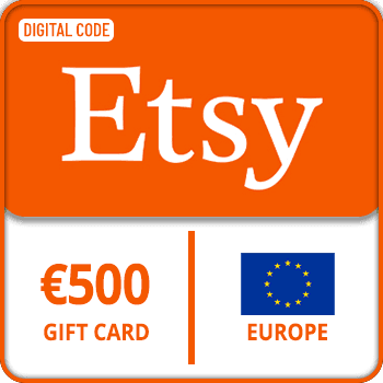 Etsy Gift Card EUROPE 500 EUR