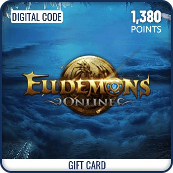 Eudemons Online Gift Card 1380 Points
