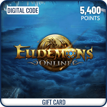 Eudemons Online Gift Card 5400 Points