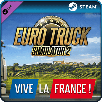 Euro Truck Simulator 2 PC Vive la France DLC Steam Game Key GLOBAL