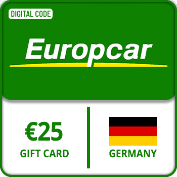 Europcar Gift Card GERMANY 25 EUR