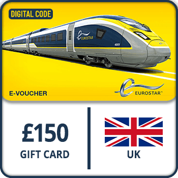 Eurostar Gift Card UK 150 GBP