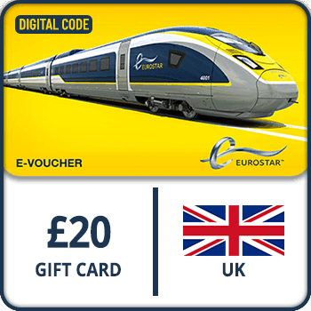 Eurostar Gift Card UK 20 GBP