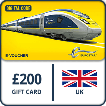 Eurostar Gift Card UK 200 GBP