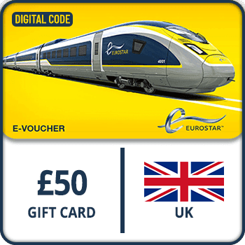 Eurostar Gift Card UK 50 GBP