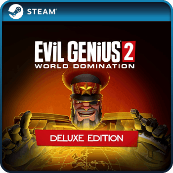 Evil Genius 2 World Domination Deluxe Edition PC Steam Game Key GLOBAL