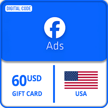 Facebook Ads Gift Card USA $60 by Rewarble