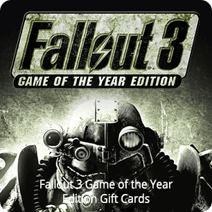 Fallout 3 Game of the Year Edition Gift Cards