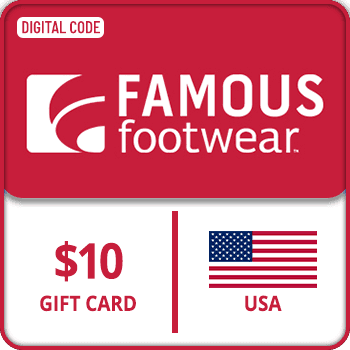 Famous Footwear Gift Card USA 10 USD
