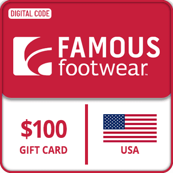 Famous Footwear Gift Card USA 100 USD