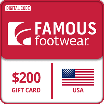 Famous Footwear Gift Card USA 200 USD