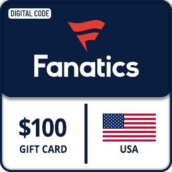 Fanatics eGift Voucher Gift Card USA $100