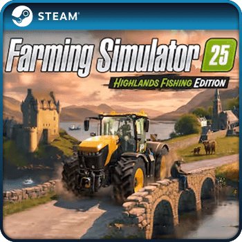 Farming Simulator 25 Highlands Fishing Expansion PC DLC Steam Game Key GLOBAL