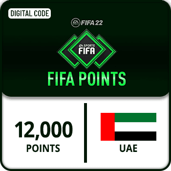 FIFA 22 Points Gift Card UAE 12,000 AED