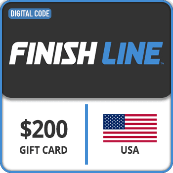 Finish Line Gift Card USA 200 USD