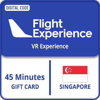 Flight Experience SINGAPORE VR Experience (45 Minutes) Gift Card