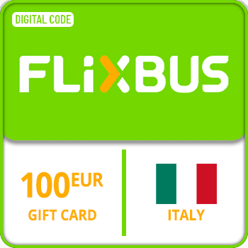 Flixbus Gift Card Italy 100 EUR