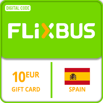 Flixbus Gift Card Spain 10 EUR