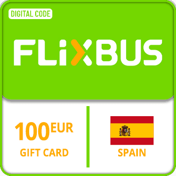 Flixbus Gift Card Spain 100 EUR