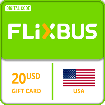 Flixbus Gift Card USA $20