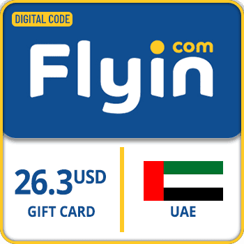 Flyin.com Gift Card UAE $26.3