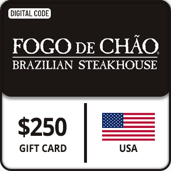 Fogo de Chão Brazilian Gift Card USA 250 USD