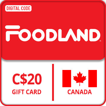 Foodland Gift Card CANADA 20 CAD