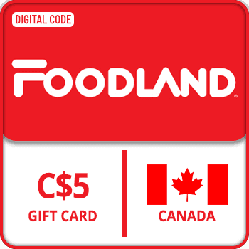 Foodland Gift Card CANADA 5 CAD