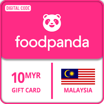 Foodpanda e-Voucher Gift Card Malaysia 10 MYR