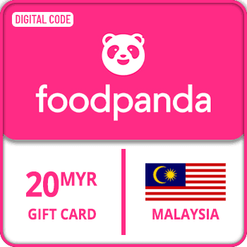Foodpanda e-Voucher Gift Card Malaysia 20 MYR