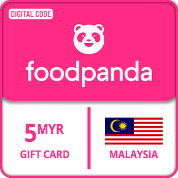 Foodpanda e-Voucher Gift Card Malaysia 5 MYR