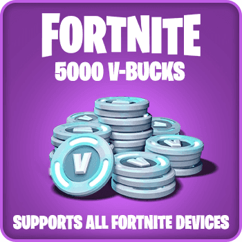 Fortnite Gift Card 5000 V-Bucks