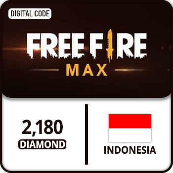 Free Fire Max Gift Card Indonesia 2180 Diamond