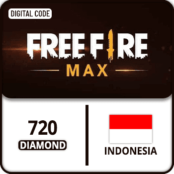 Free Fire Max Gift Card Indonesia 720 Diamond