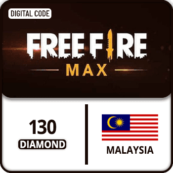 Free Fire Max Gift Card Malaysia 130 Diamond