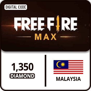 Free Fire Max Gift Card Malaysia 1350 Diamond