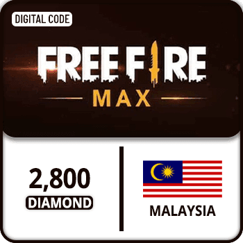 Free Fire Max Gift Card Malaysia 2800 Diamond