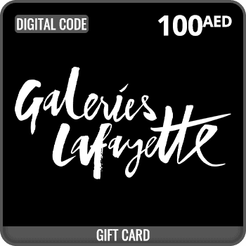 Galeries Lafayette The Dubai Mall Gift Card 100 AED
