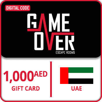 Game Over Gift Card UAE 1000 AED