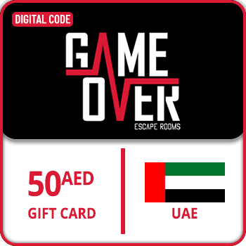Game Over Gift Card UAE 50 AED