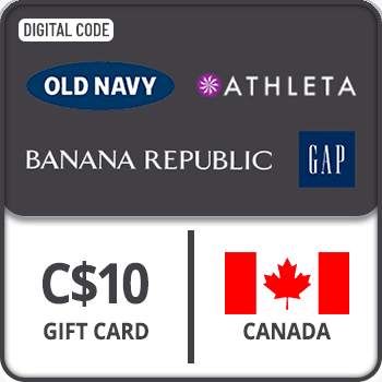 Gap Options Gift Card CANADA 10 CAD
