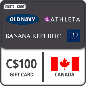 Gap Options Gift Card CANADA 100 CAD