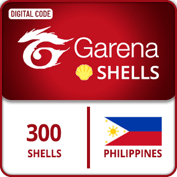 Garena Shells Gift Card Philippines 300 Shells