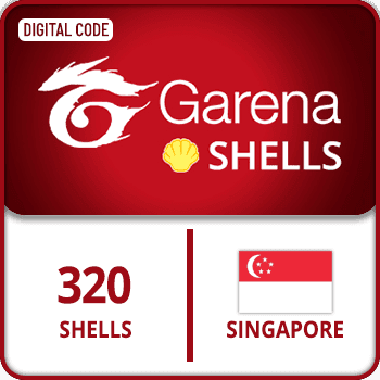 Garena Shells Gift Card Singapore 320 Shells