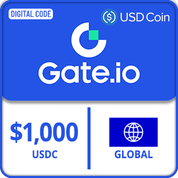 Gate.io Gift Card USDC 1000 USD